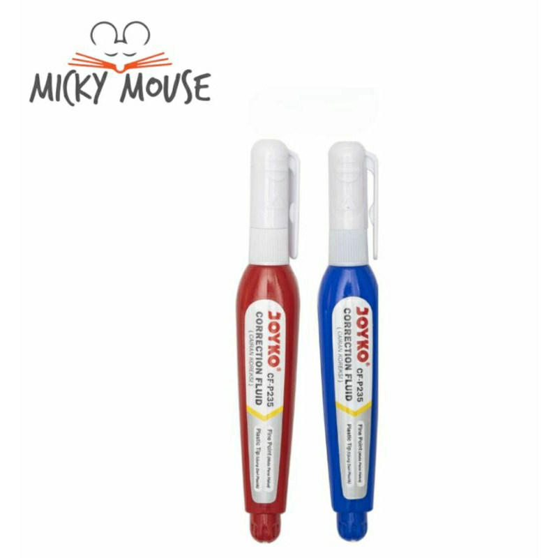 

1 pcs / 1 BIJI Correction Fluid Cairan koreksi Penghapus Cair Joyko CF-P235