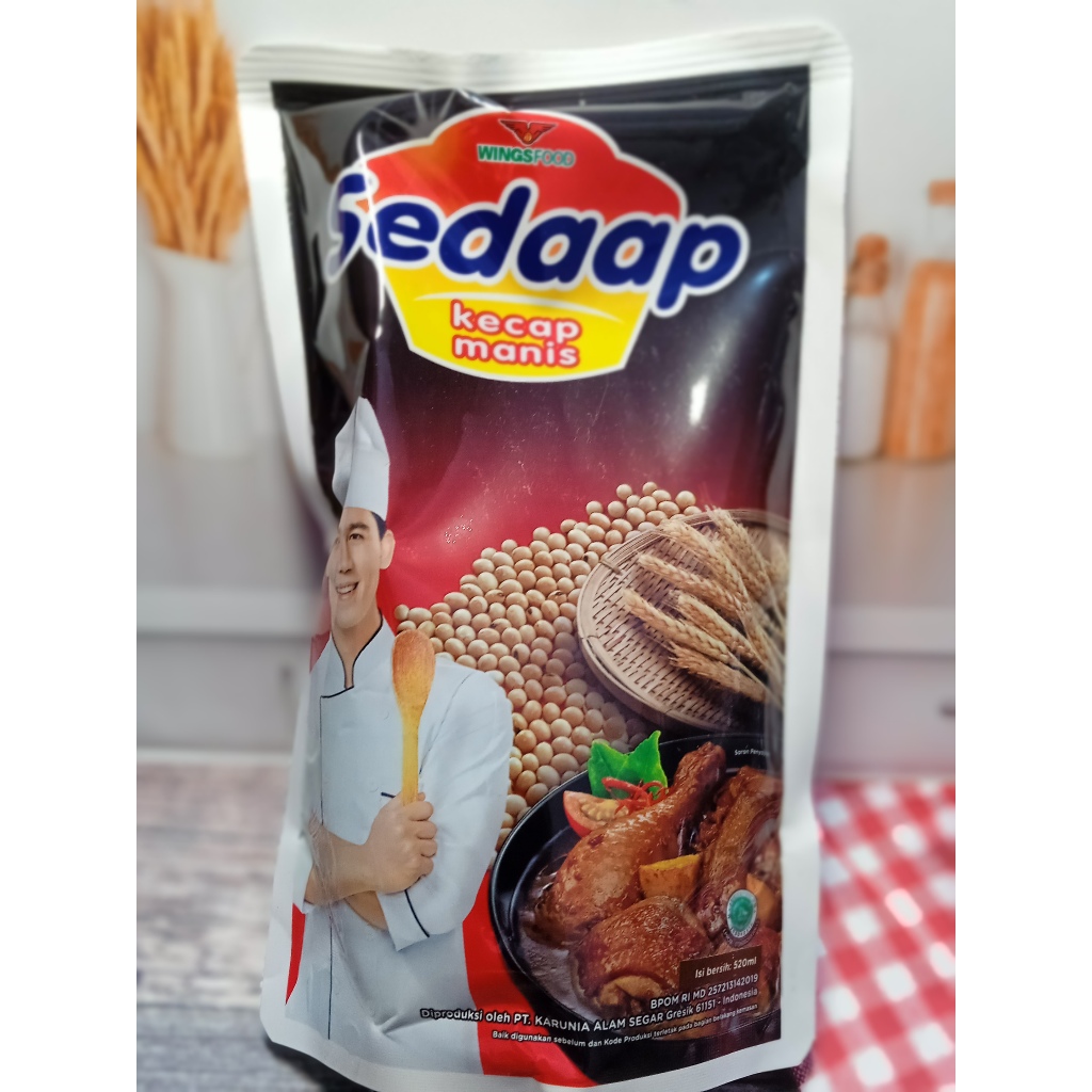 

Sedap Kecap Manis refill 700 gram 520 ml / Sedap Besar / Kecap Besar