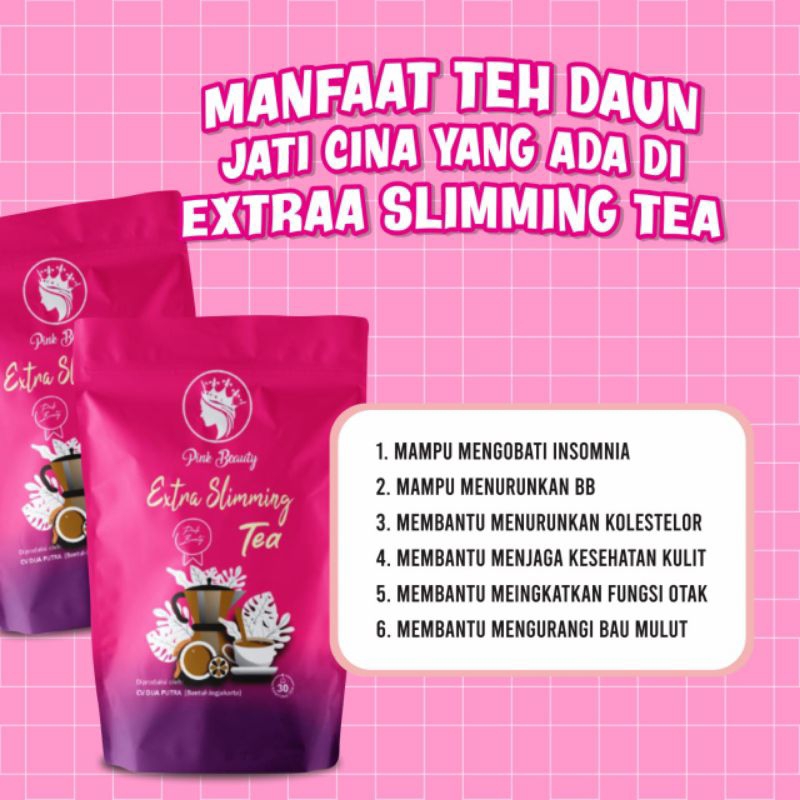 EXTRA SLIMMING TEA pink beauty