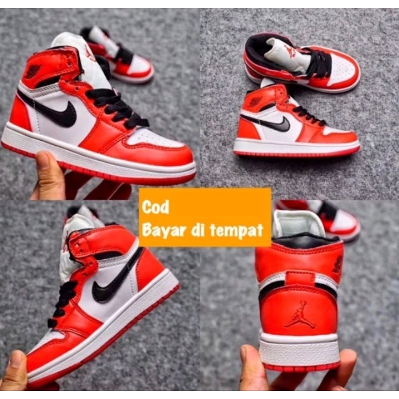 sepatu sekolah anak Jordan kids retro premium sepatu Jordan anak"