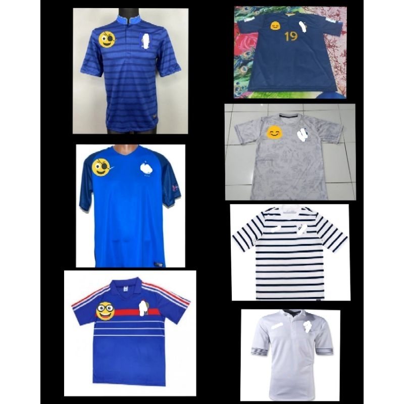 Jersey Prancis 2004 Home/Jersey Prancis 2011 Away/Jersey Prancis 2012 Home Away/Jersey Prancis 2016/