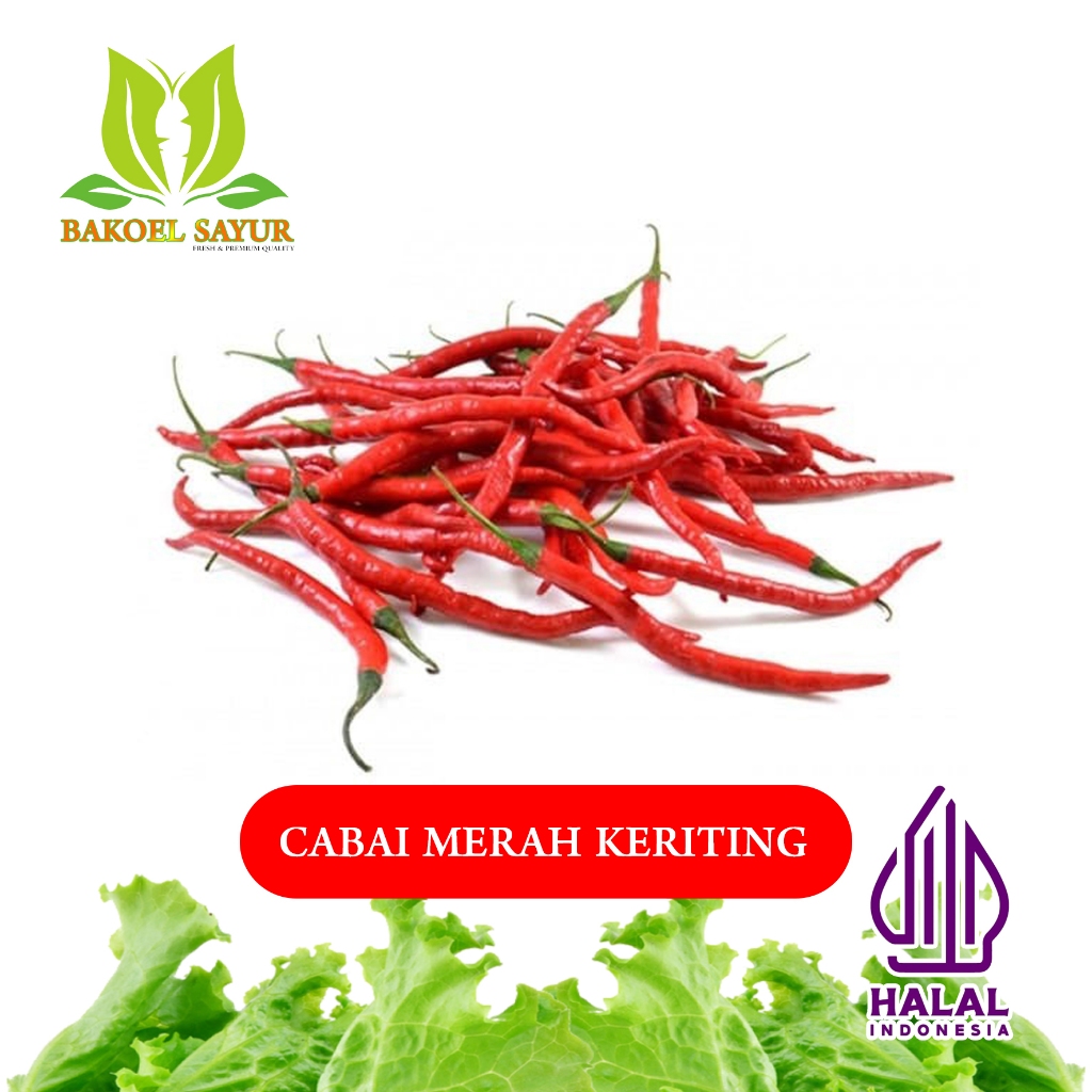 

CABAI MERAH KERITING / CABE MERAH KERITING 100gr