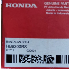 BEARING BALL 6300 HB6300RS