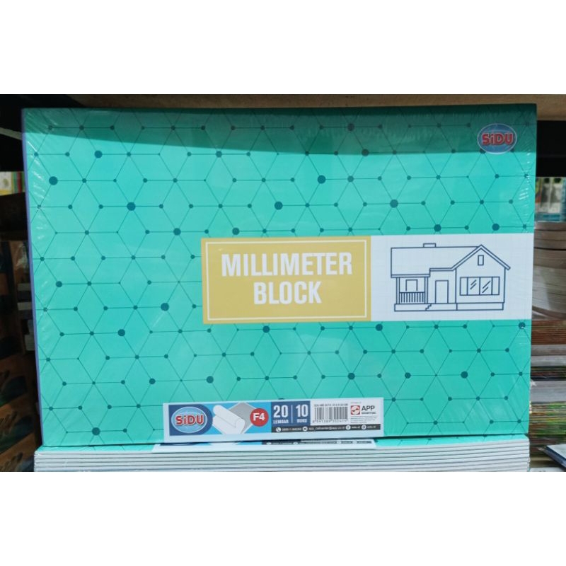 

BUKU MILIMETER BLOCK SINAR DUNIA FOLIO(F4) DAN A3