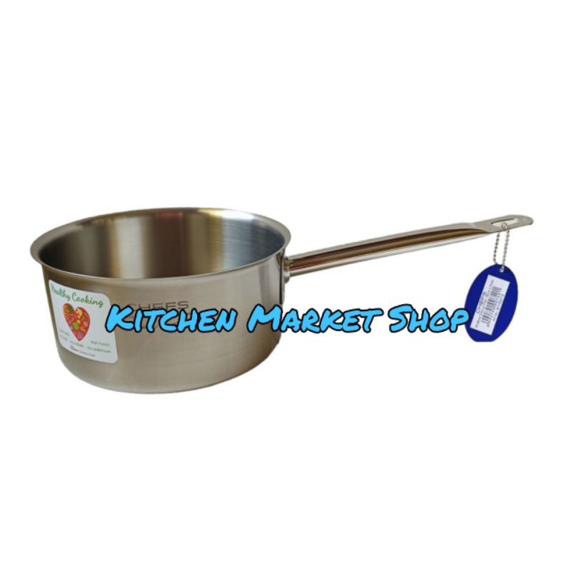 BP1900716 BP1900718 Bima Chef Shallow Saucepan Panci Stainless SUS304 Panci MPASI