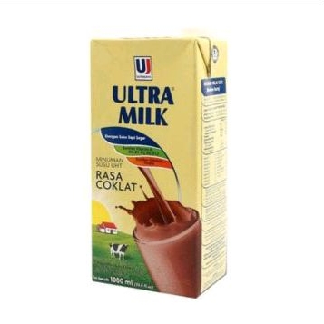 

Susu Ultra Milk UHT 1000ml Cokelat