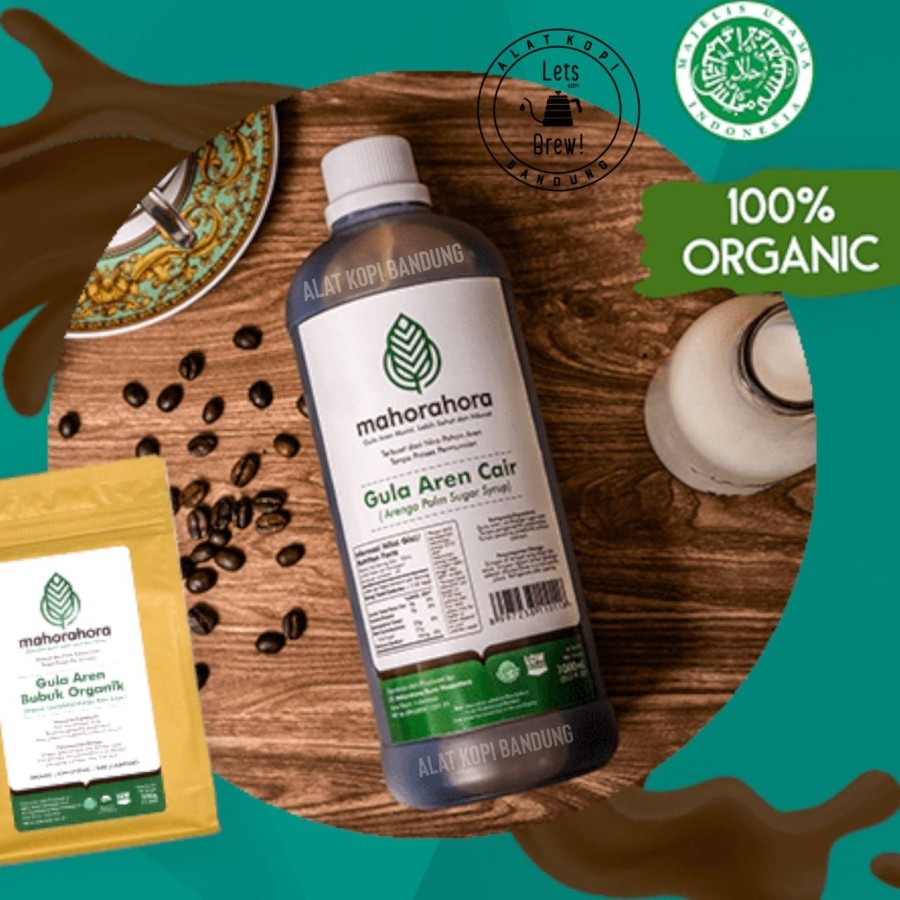 

RK60 Gula Aren Cair Alami Mahorahora 1000ml dengan rasa yang Otentik 1L