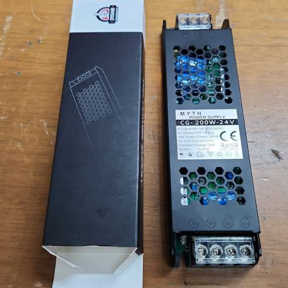 Trafo 200 Watt LED 24 Volt Trafo Driver Lampu LED 24 Volt
