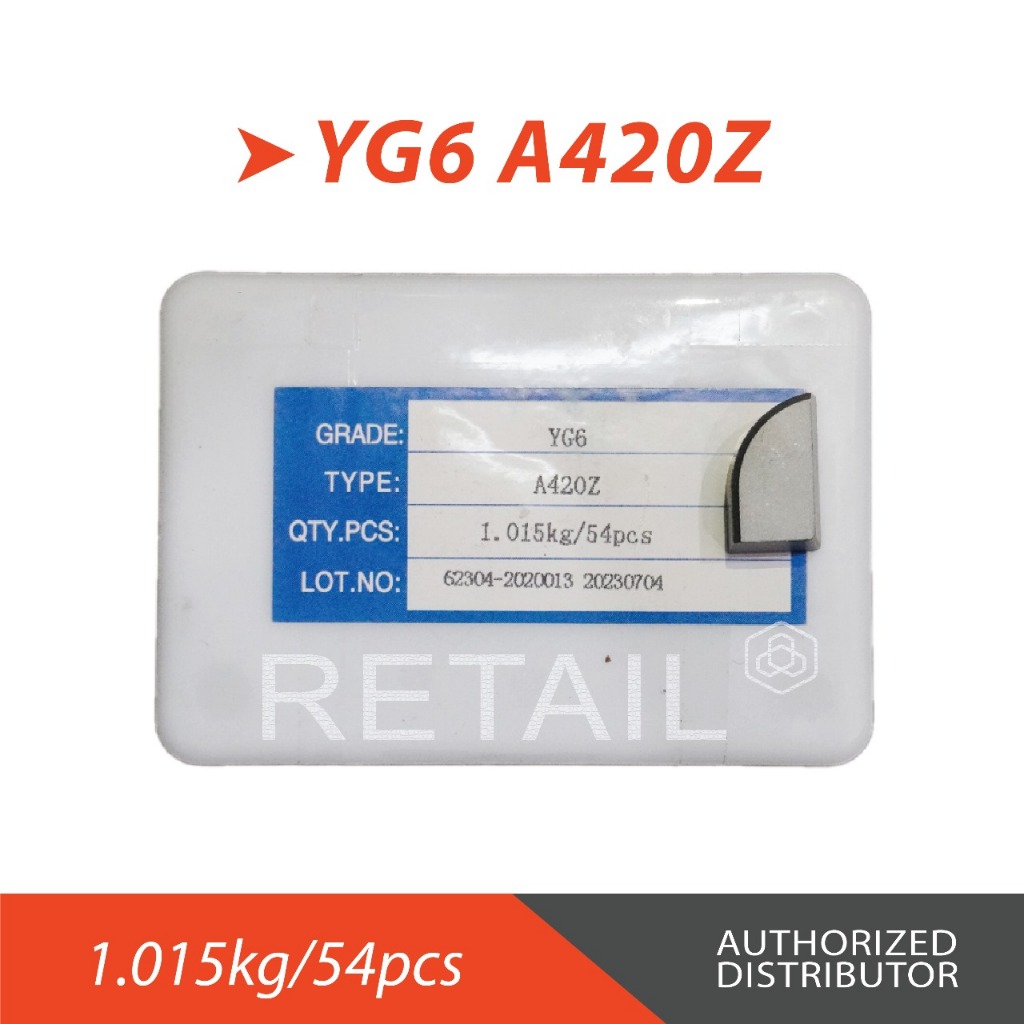 MATA BUBUT WIDIA A-420 Z (YG6) / MATA BUBUT GRADE YG6