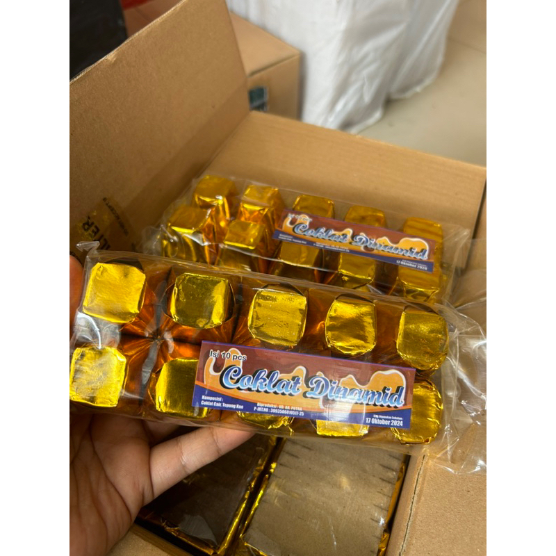 

cokelat new cokelat piramid isi 10cokelat//cokelat murah//cokelat enak