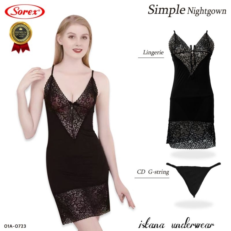 Lingerie Sexy Sorex / Baju Dinas malam Sorex