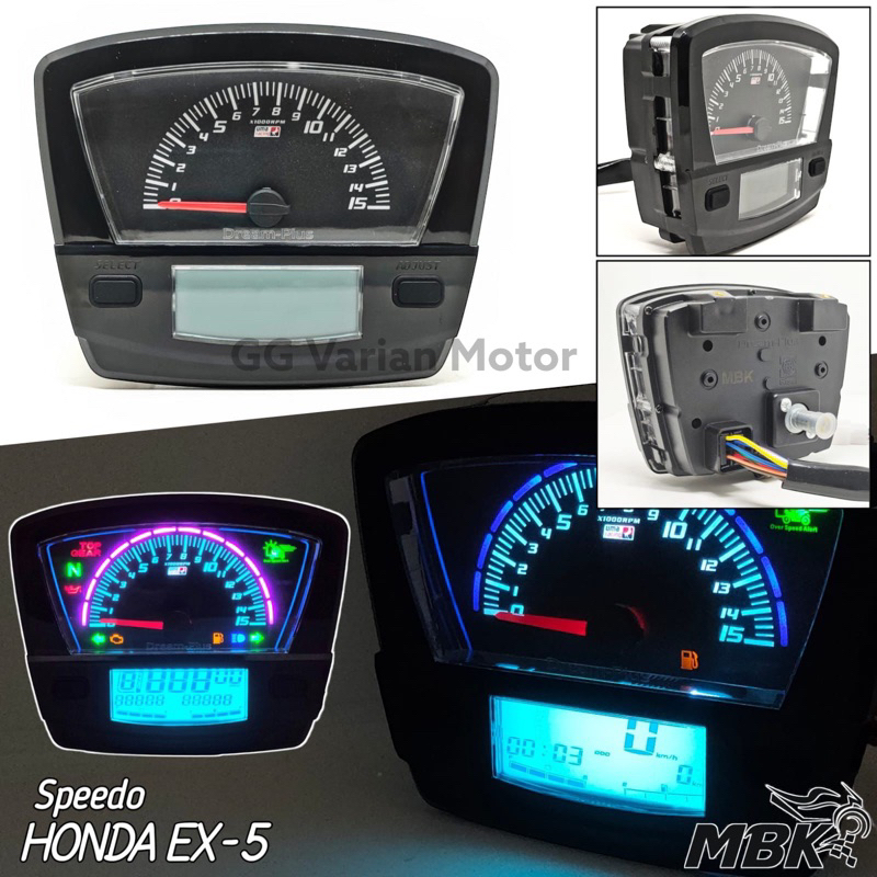 Speedometer spidometer spido digital honda astrea star prima