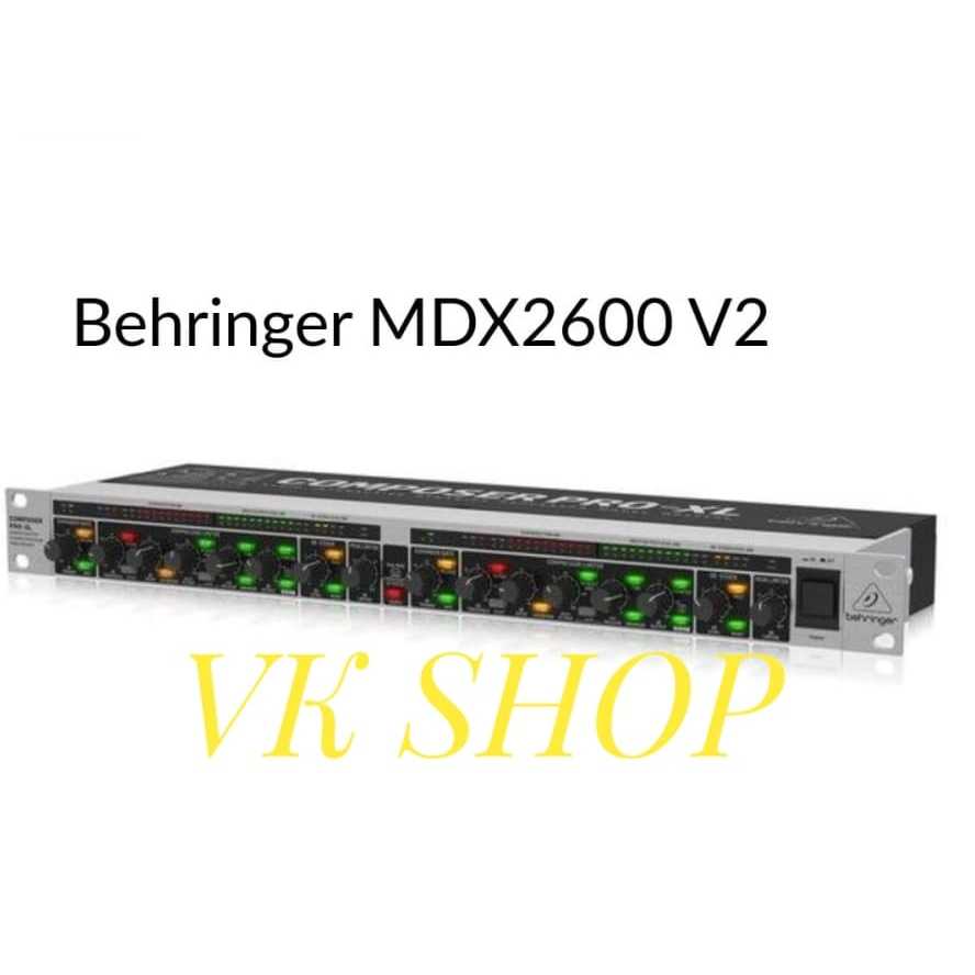 BEHRINGER COMPOSER PRO XL MDX 2600 V2 MDX2600V2 ORIGINAL