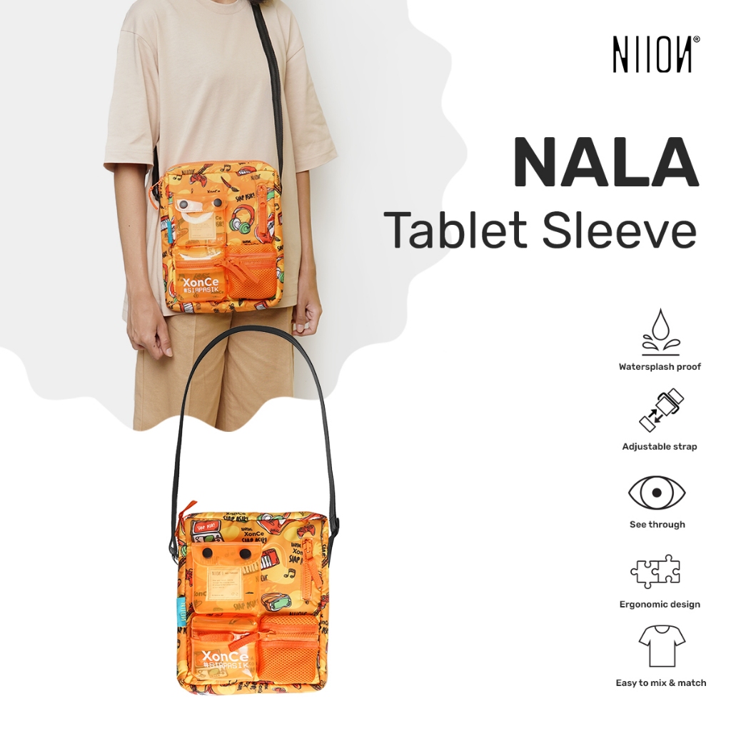 Niion x Xonce Nala Sling Bag Ipad 11inch / Tas Selempang Wanita Pria