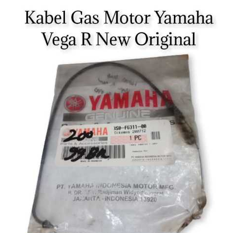 Kabel Gas Throttle Cable Motor Yamaha Vega R New Original
