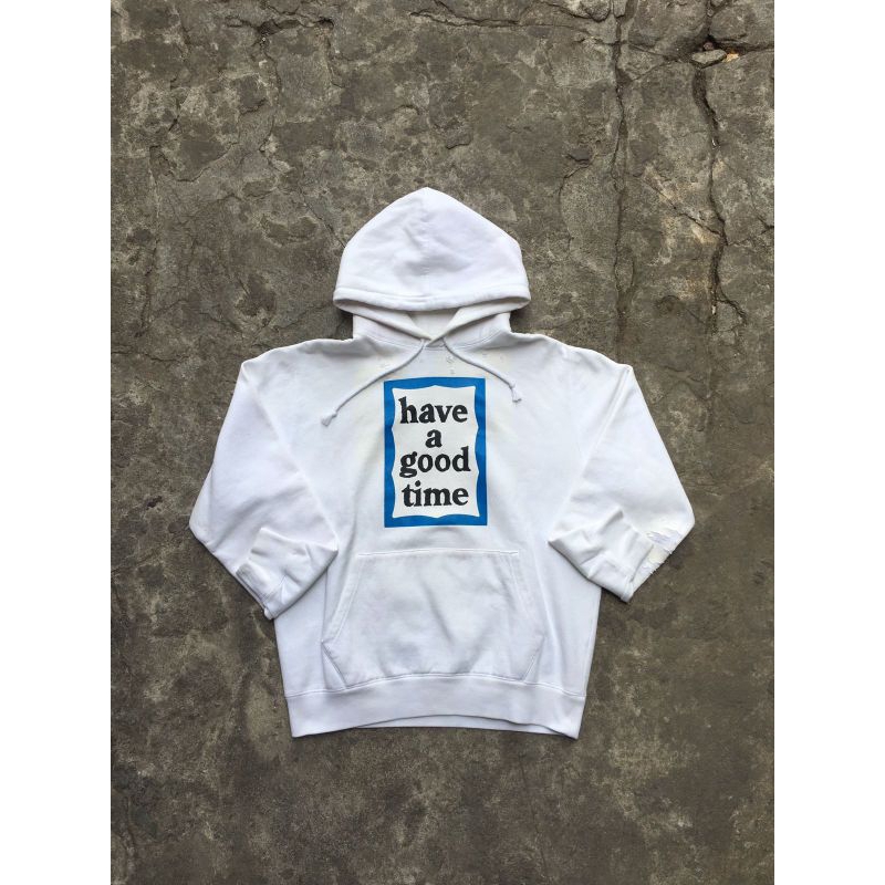 Hoodie hagt blue frame