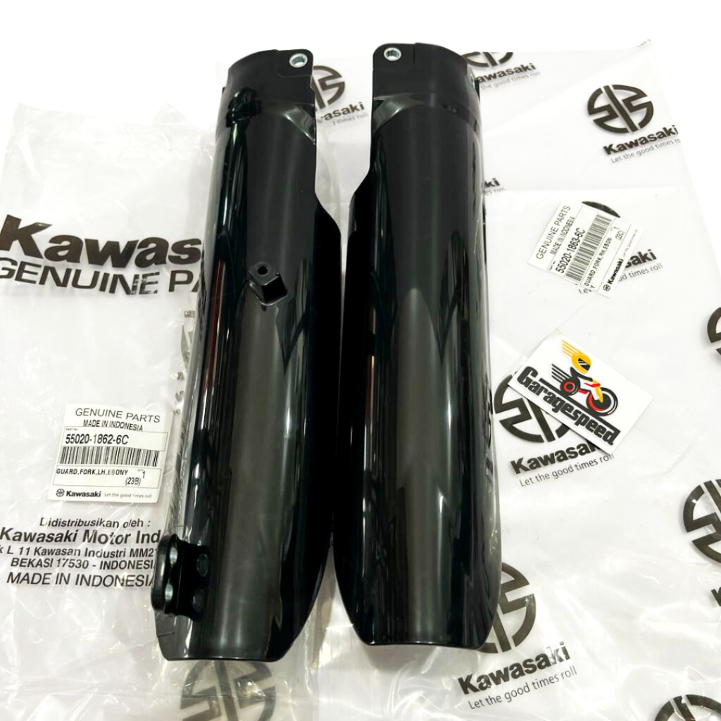 COVER SHOCK DEPAN USD KLX 150 BF ORIGINAL KAWASAKI