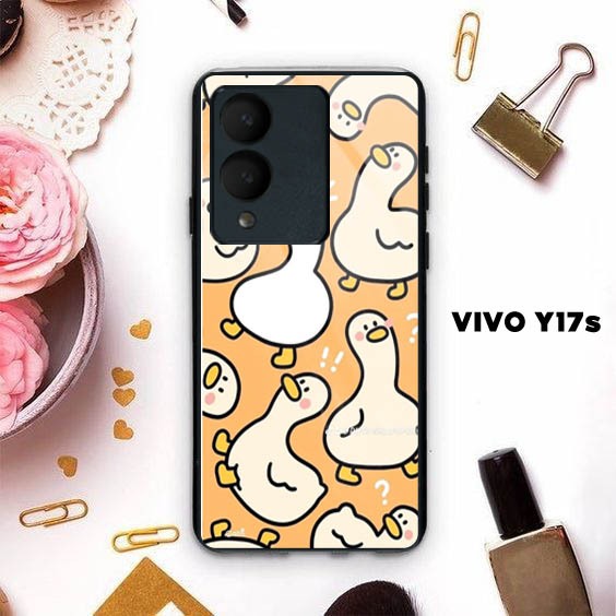Softcase Glass Hp Vivo Y17S [NK154] Case Vivo Y17S | Kesing Vivo Y17S | Softcase Vivo Y17S | Kesing 