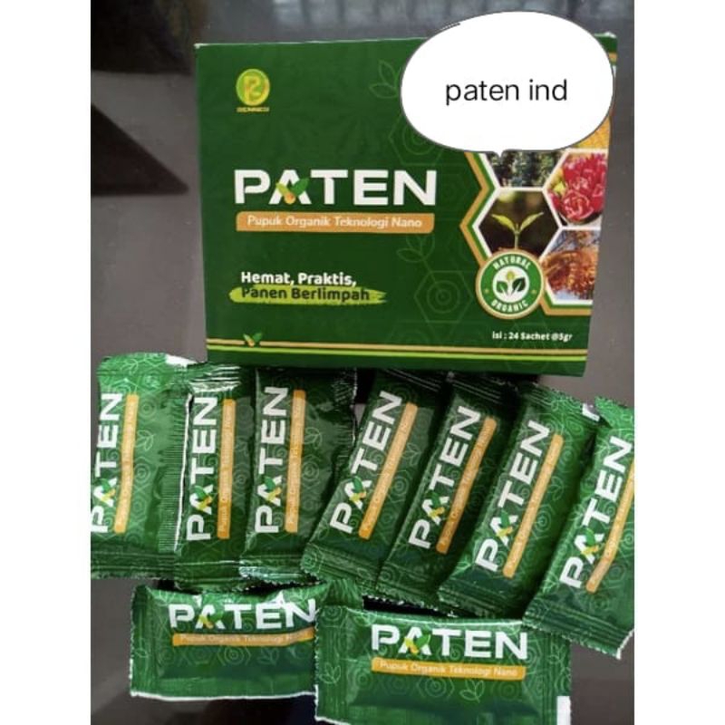 Pupuk Organik Pupuk Paten /Paten Imun /Paten Gold satuan persachet