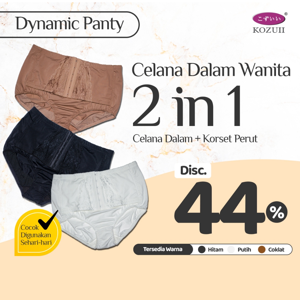 Jaco Dynamic Panty Korset Pelangsing Celana Dalam Pelangsing