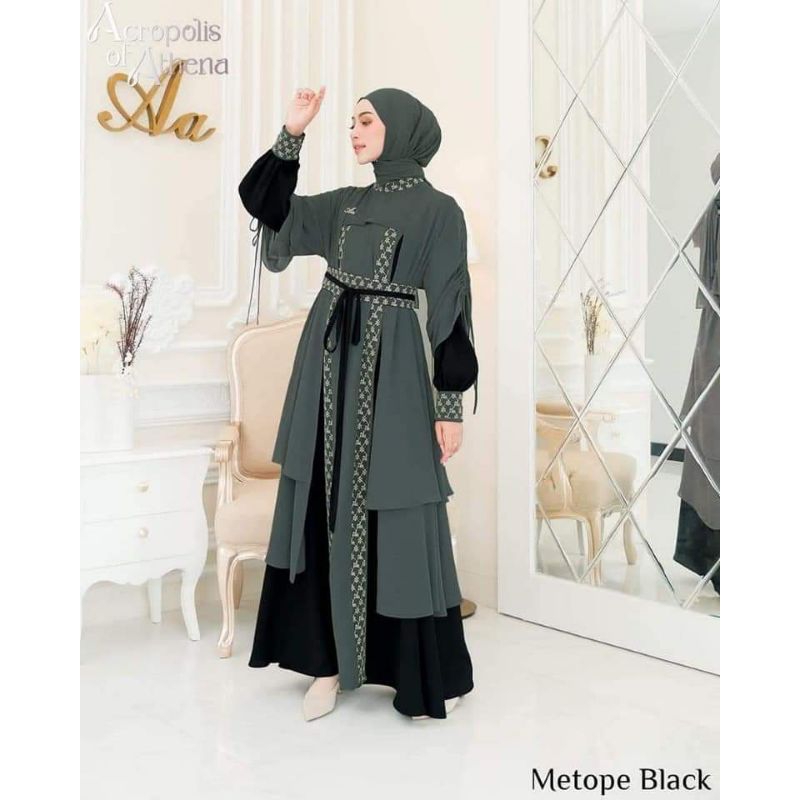 Acropolis sarimbit by Aden Anggraini/gamis kekinian terlaris