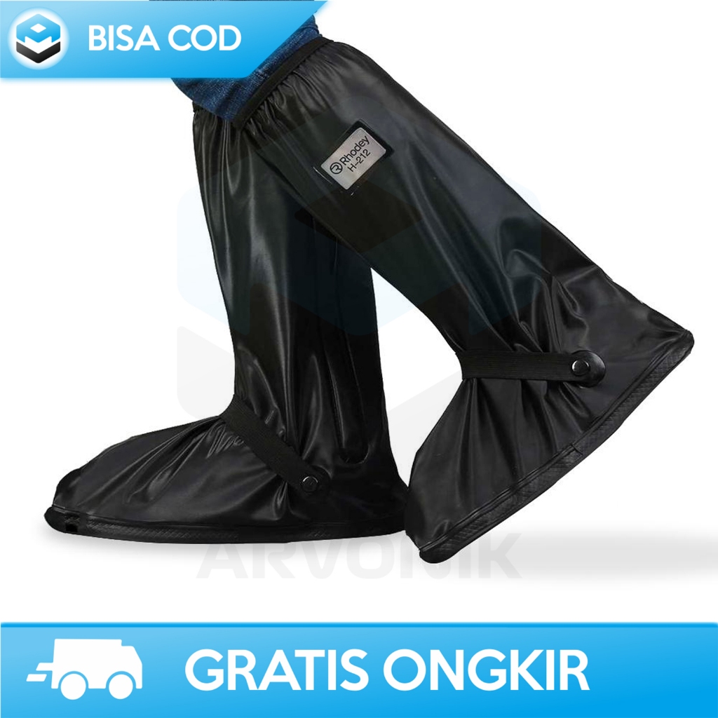 OK RAIN COVER JAS HUJAN SARUNG PELINDUNG SEPATU OUTDOOR BECEK ANTI AIR Ds3