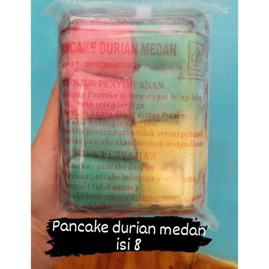 

pancake durian Medan isi 8 enak dan murah