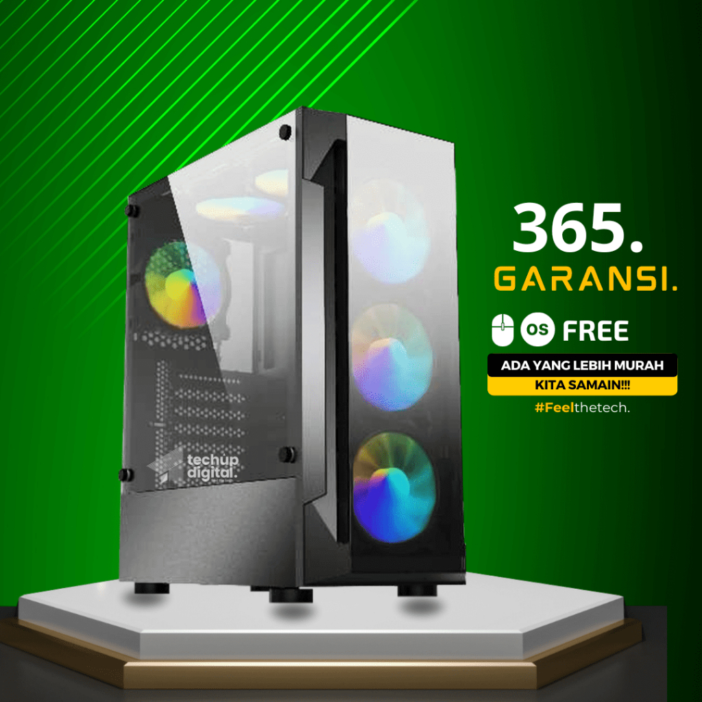 PC Gaming intel i5 3470 | GTX750Ti 4GB | 8GB | Siap Gaming