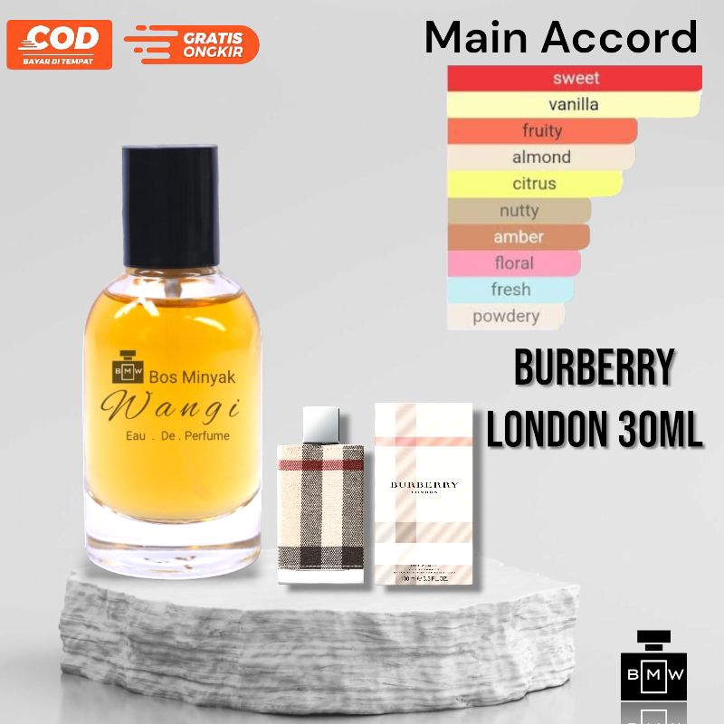 Bos Minyak Wangi Inspired Burberry London Parfume Premium 30ml