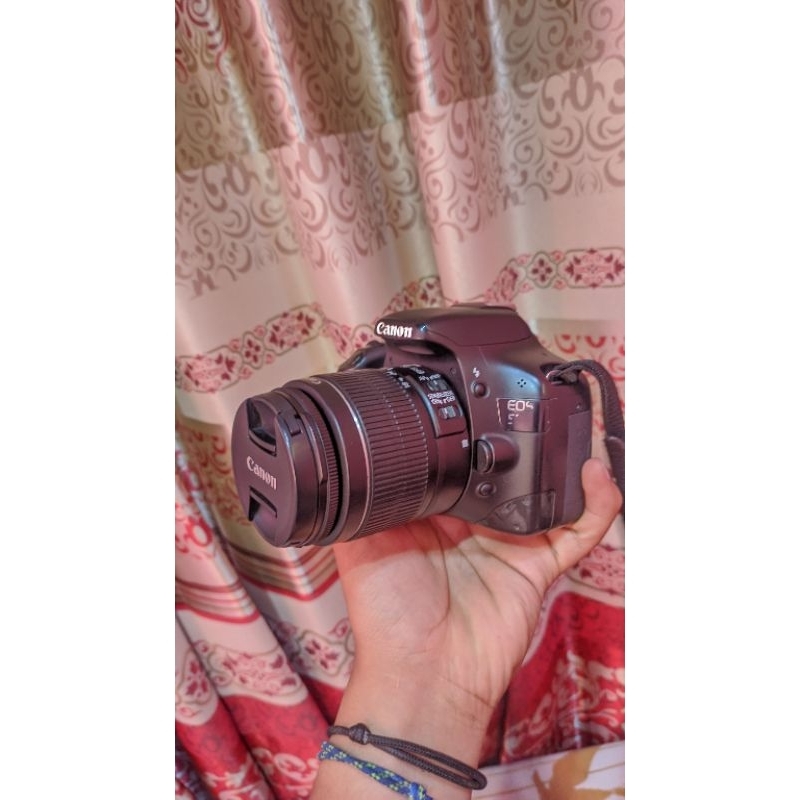 Kamera DSLR Canon 550D Lensa KIT 18-55mm Second bekas Murah