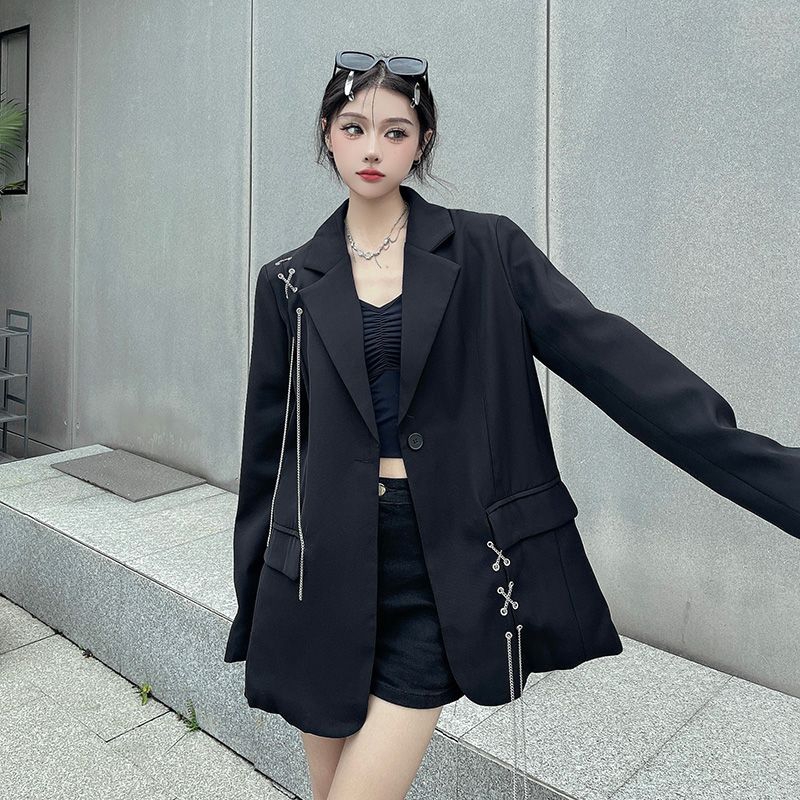 【Renjiro】Blazer Casual Wanita Korean Style Blazer Korea