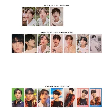 JOSHUA SEVENTEEN DICON 101, MY CHOICE MAGAZINE & DICON 102