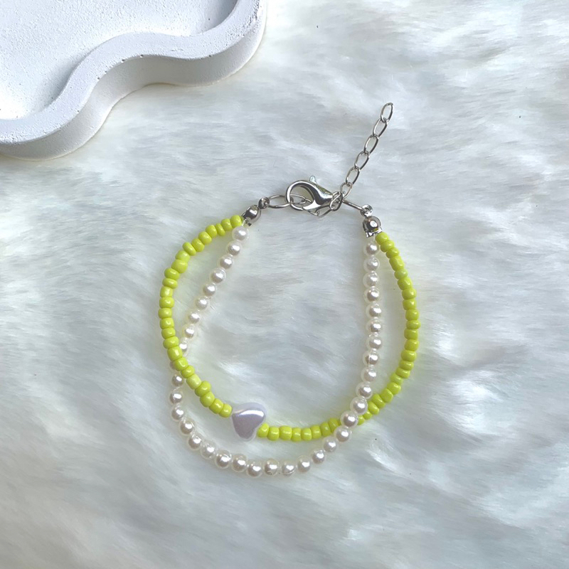 GELANG NCT/GELANG MANIK-MANIK/GELANG MUTIARA/BEADEDS BRACELET