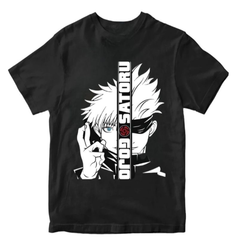 T-shirt GOJO SATORU | Kaos Pria Keren | Baju Distro 24s