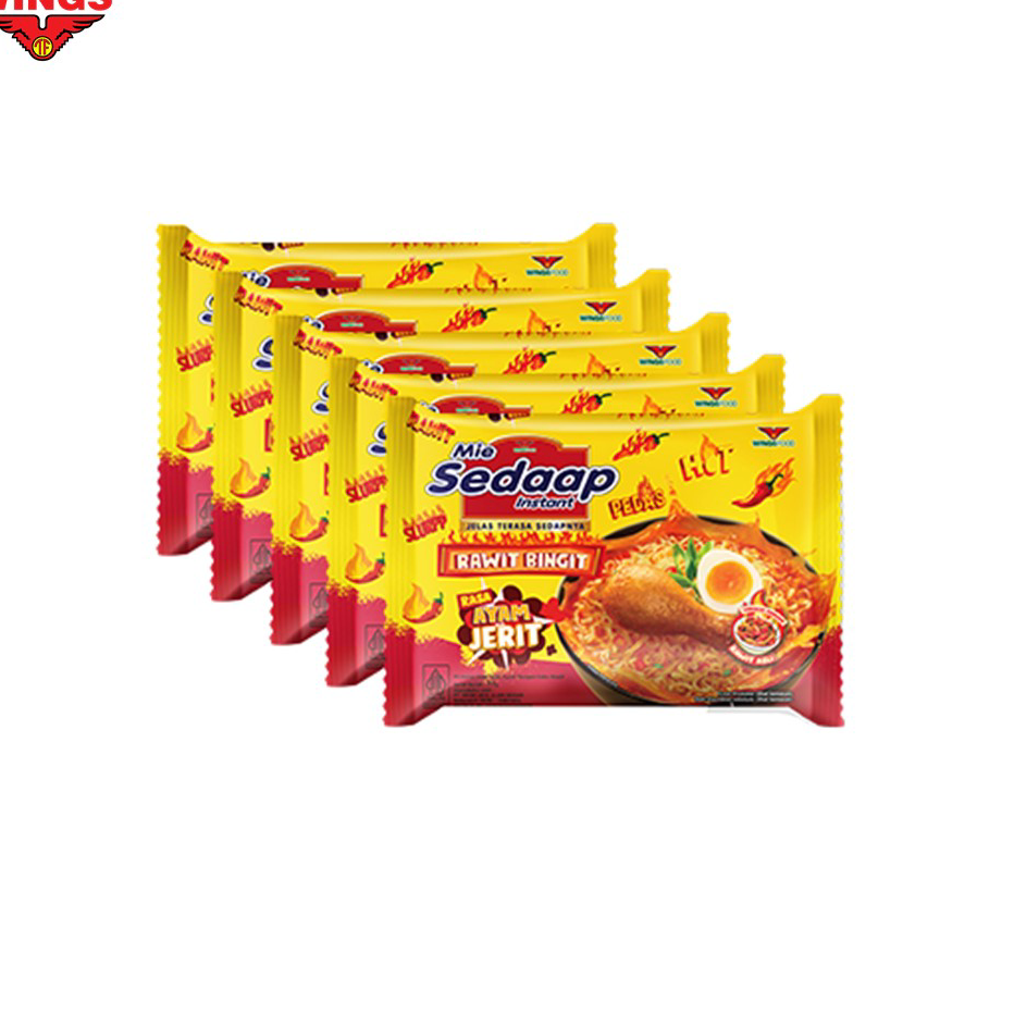 

Pasti Murah Sedaap Mie Instan Ayam Jerit 77gr x5