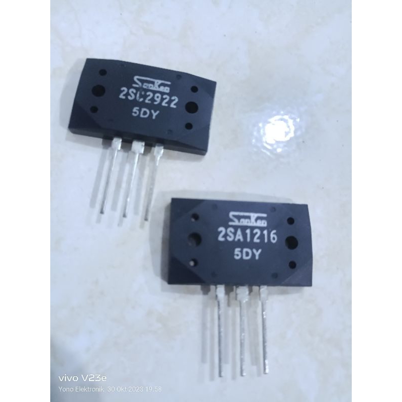 Transistor Sanken 5 DY original japan bonus isolator