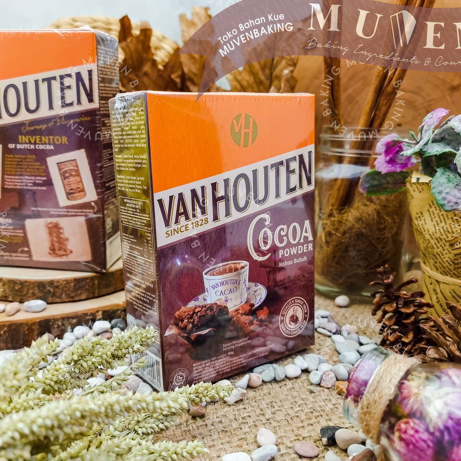 

★★★★ COKLAT BUBUK VAN HOUTEN 165 GR / COCOA POWDER / KAKAO COKELAT