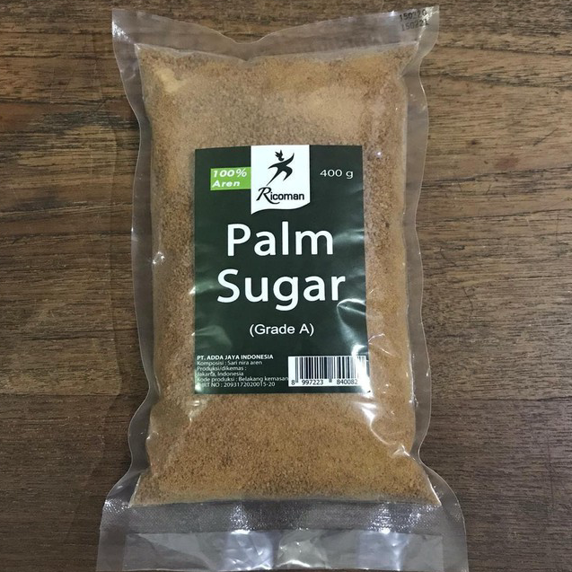 

←➲❊✩ Gula Aren Palem Ricomann - Gula Aren / Palm Sugar Ricoman 400gr Ready Stock