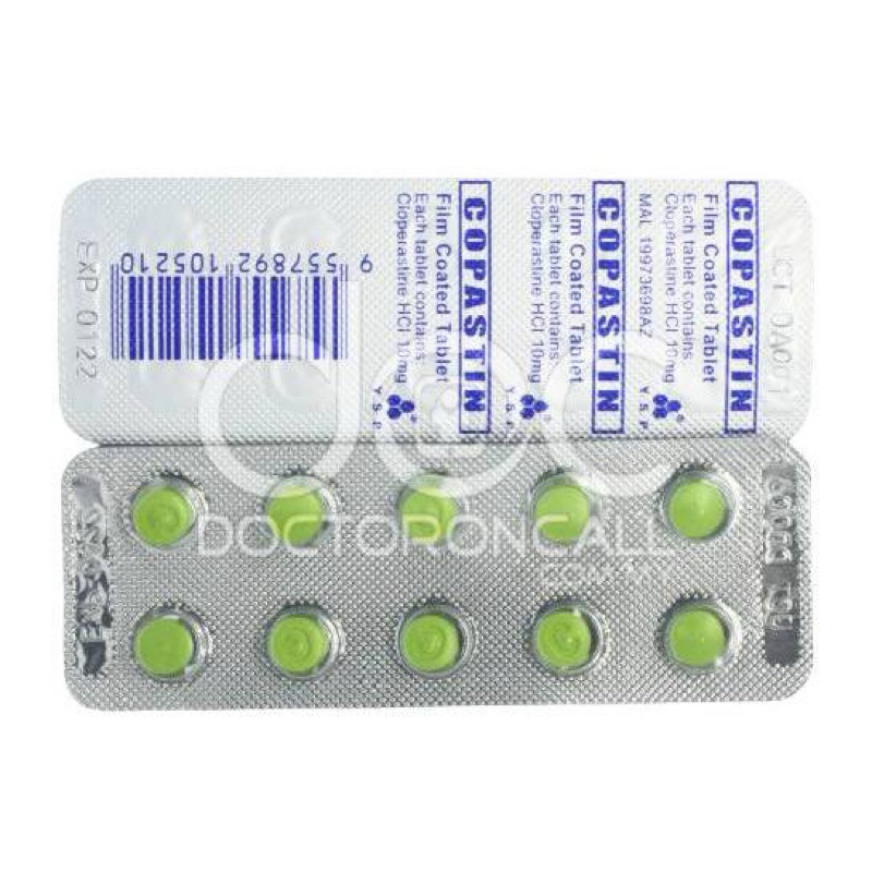 Copastin tablet 10psc obat batuk kering