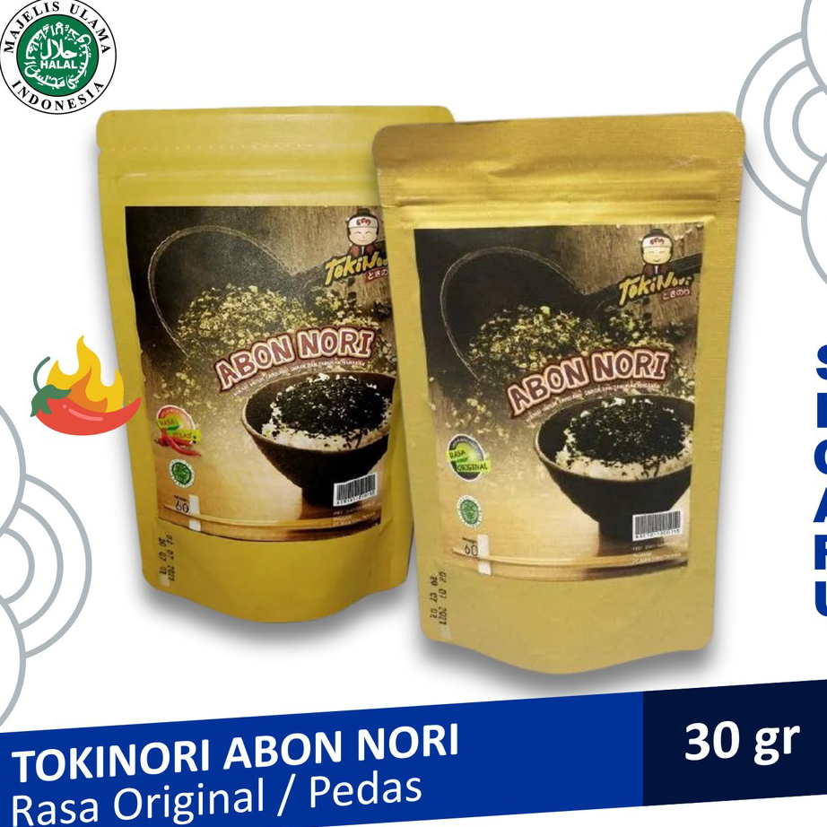 

☊↕⁑ Tokinori Abon Nori - Rumput Laut Kering Tabur 30 gram