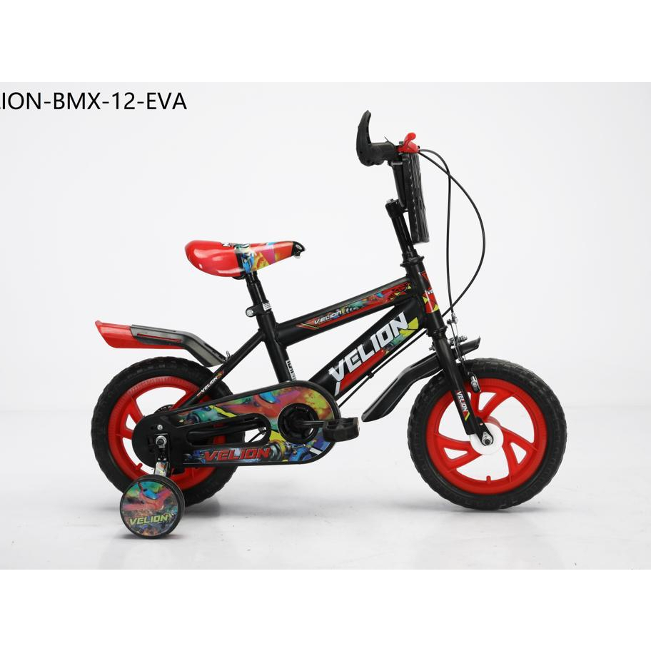 Terlaris Sepeda anak BMX 12"  HIGHWIND / VELION / ERMINIO ban busa EVA boy  (anak laki laki usia 2 - 4 tahun) Murah
