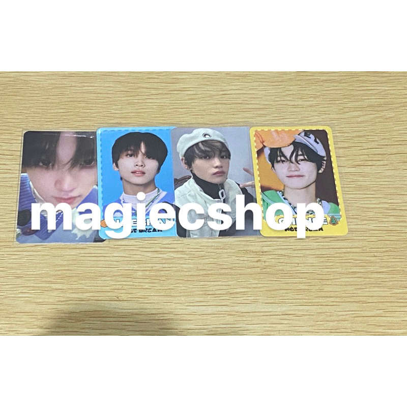 TRADING CARD CANDY A B HAECHAN CHENLE SET BIRU KUNING