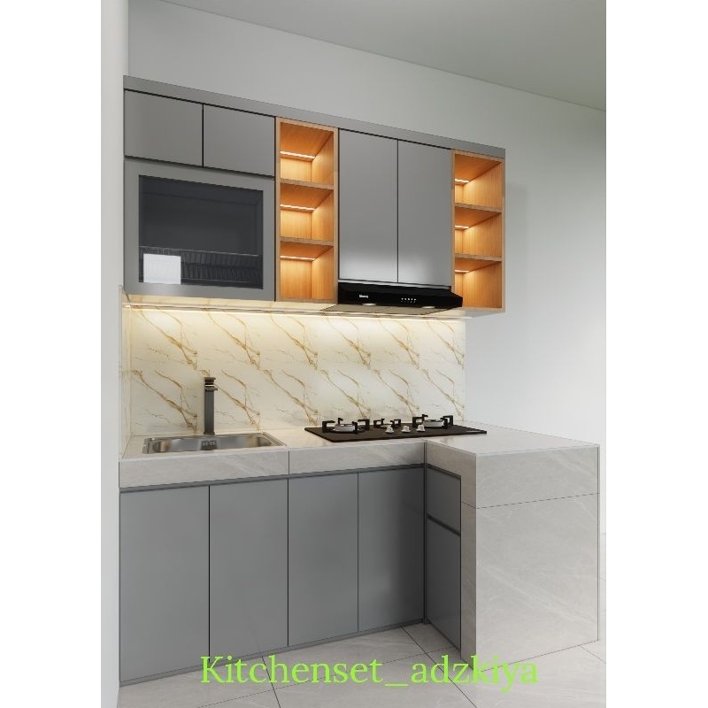 Kitchenset Minimalis / Kitchenset HPL / Kitchenset Custom