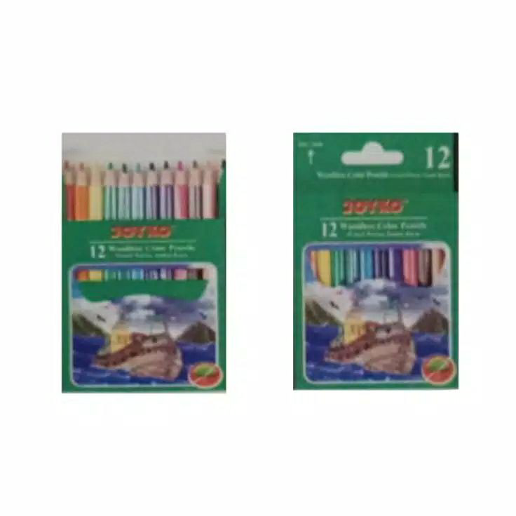 

➚➹✲ JOYKO 12 woodles mini color pencils pensil warna kecil CP-107