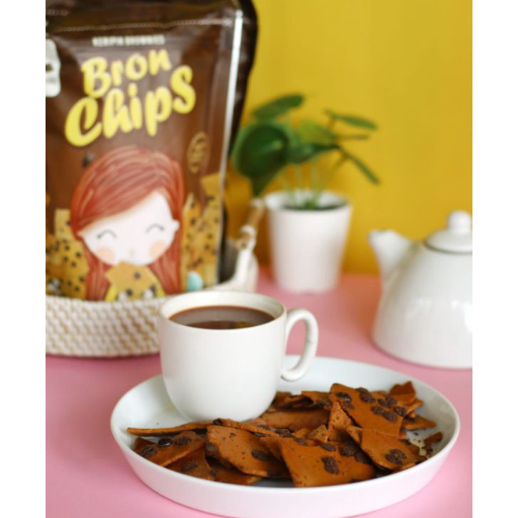 

Terlaku. BRON CHIPS KERIPIK BROWNIES 60gr/ BROWNIES CHIPS