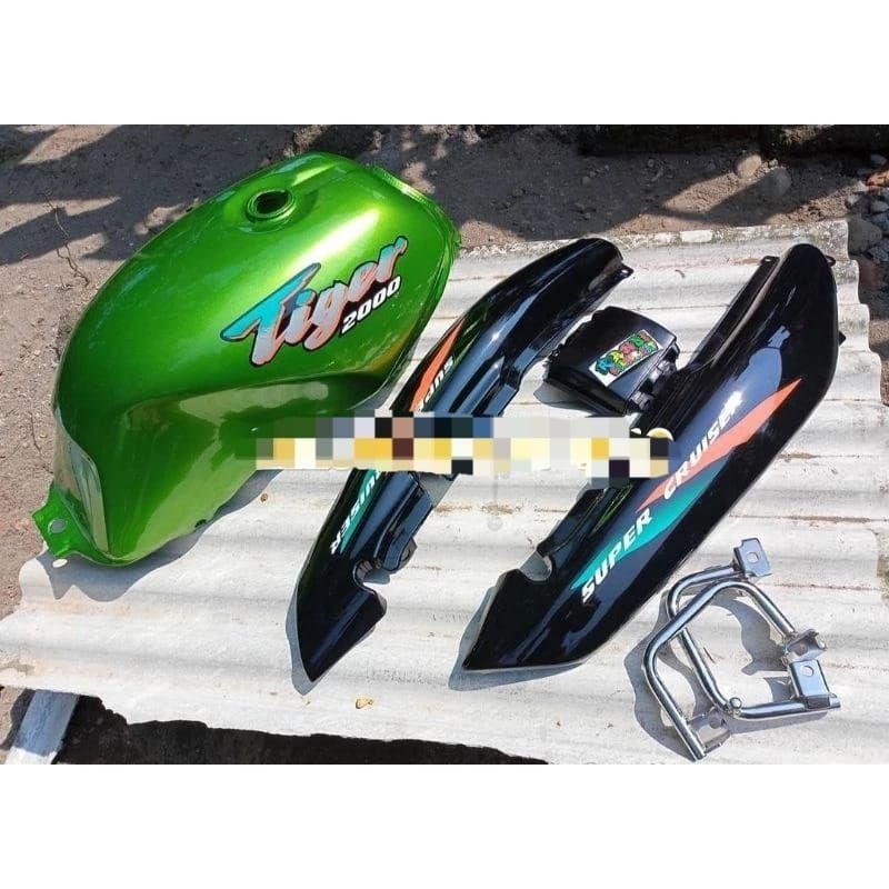 TANGKI SET COVER BODI TILAS TIGER LAWAS HIJAU