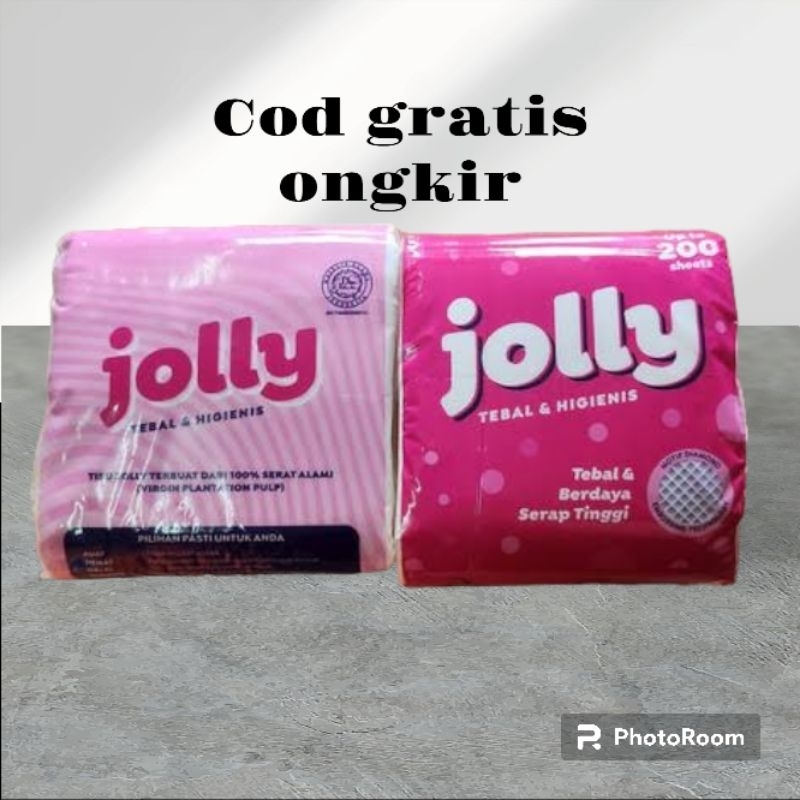 tisu jolly pop up 200 sheet