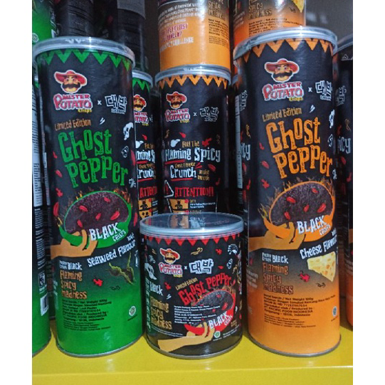 

←➲❊✩ Mister Potato X Ghost Pepper Limited Edition 45gr / 80gr