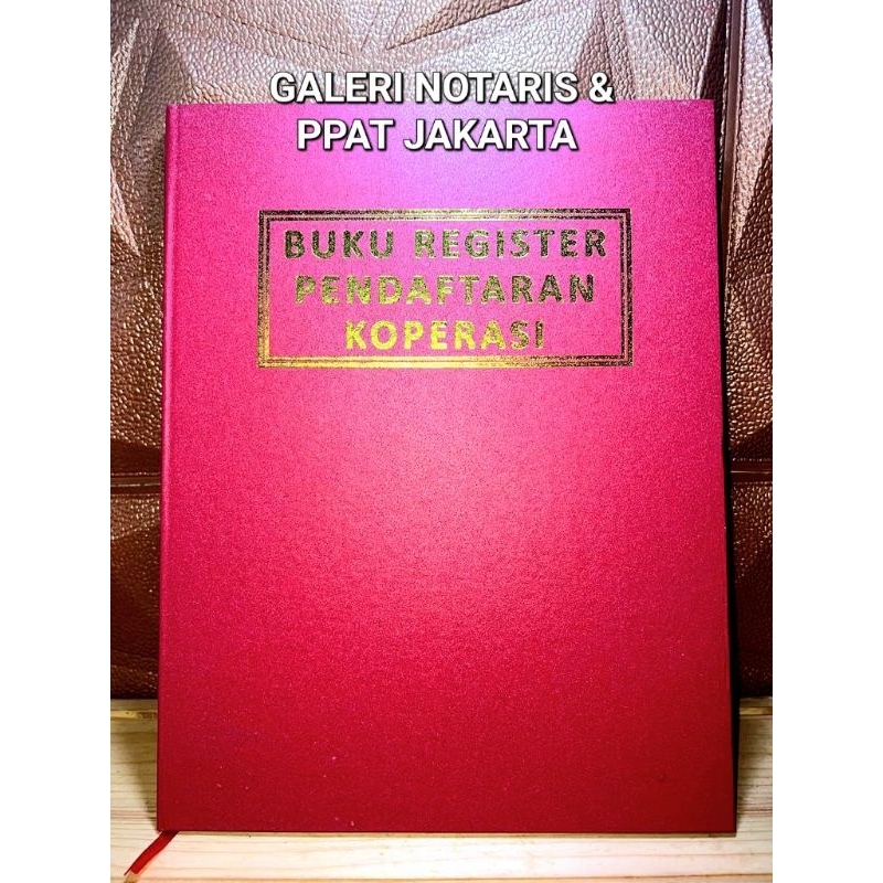 

Buku Register Pendaftaran Koperasi Buku Pendukung Register Pendaftaran Koperasi