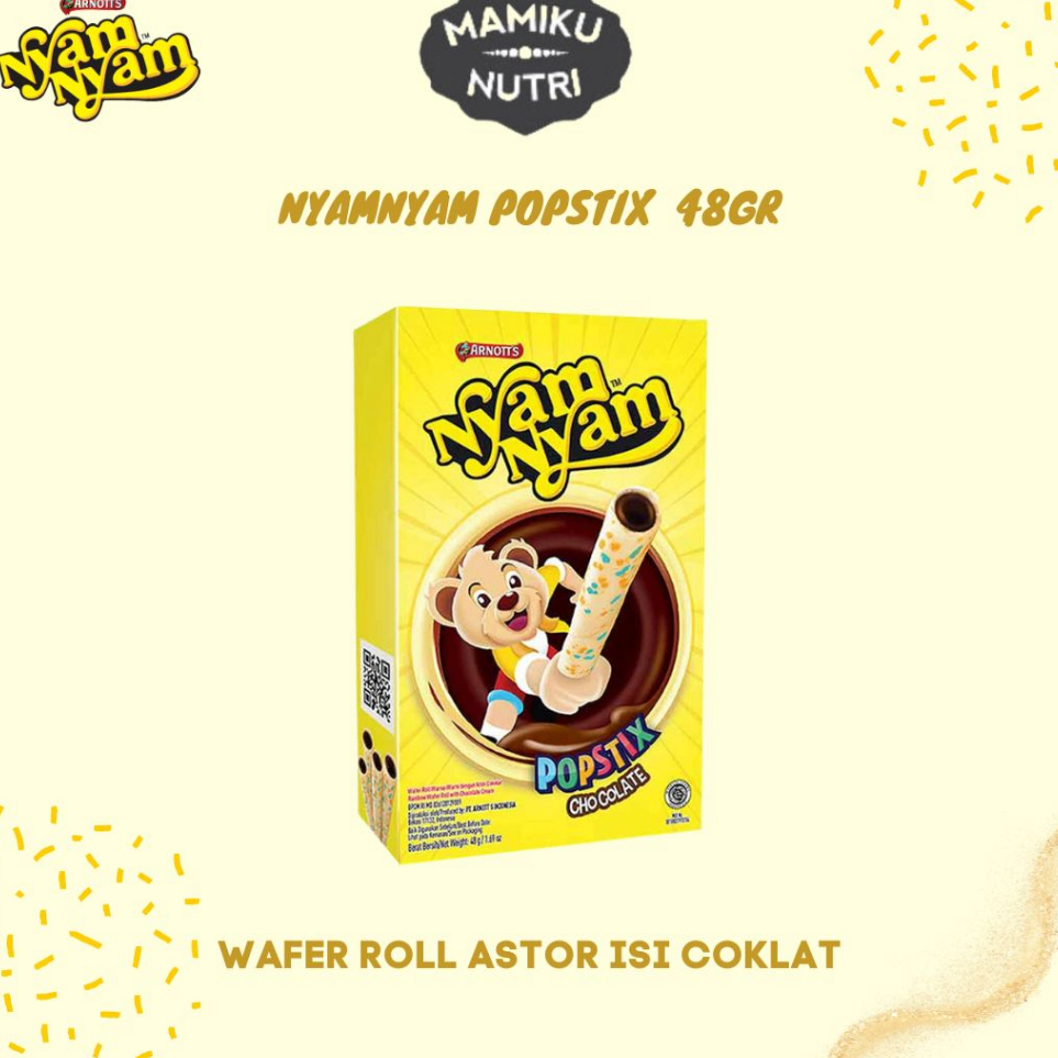 

Ready Stock Nyamnyam Smiley / Popstix Box isi Coklat Grosir